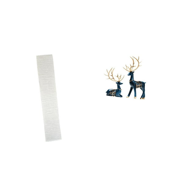 Pantalla De Papel Para Lámpara De Sala De Estar Con Decoración De Estatua De Reno, Cubierta De Lámpara De Pie Y Figuras De Ciervos Para El Hogar Y La Oficina.