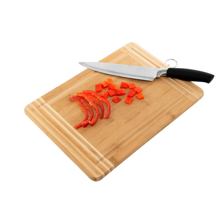 Bamboo Chopping Board, Large Thickened Bamboo Chopping Board, Kitchen Chopping  Board For Cutting Meat Vegetables Fruits, Kitchen Supplies, Kitchen Gadgets  - Temu