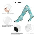 thumbnail image 5 of Pofeuu Travelling on Airplane Print Compression Socks for Women & Men Circulation - Best Support for Nurses,Running,Athletic,Sports, 5 of 7