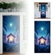 thumbnail image 1 of Cortina navideña para puertas Cubierta para puertas Cubierta decorativa para puertas Tapiz decorativo Cortina para puertas Tapiz para puertas Decoración para fiestas navideñas, 1 of 7