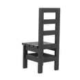 thumbnail image 6 of 1/6 Scale Furniture Wooden Model for Figures Miniature Furniture Chair Black, 6 of 8