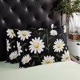 thumbnail image 3 of Waterproof Outdoor Throw Pillows with Inserts 12"x20", White Daisy Soft Decorative Pillowcases for Couch Bedroom, Botanical Floral Plants Stems Pillow Covers for Sofa Living Room, 3 of 8