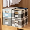 thumbnail image 2 of LYU Clothes Organizer Large Capacity Space-saving Fabric Multi-functional Office Documents Magazines Box Household Supplies, 2 of 8