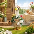 thumbnail image 6 of Sruoe Porch Goose Clothes, 23" Porch Goose Outfits for Lawn Yard and Patio Decoration, Lawn Goose Clothing for Cement Goose Lawn Goose Outfit, Garden Goose Costume, 6 of 7