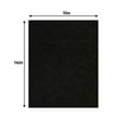 thumbnail image 3 of Black Suede Acid Free 11x14 Backing Board - Uncut Photo Mat Board - 10 Sheets, 3 of 3