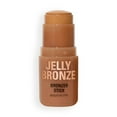 thumbnail image 3 of Revolution Jelly Bronzer Stick, Natural Finish, Buildable Formula, Light Sunkissed, 0.28 oz, 3 of 7