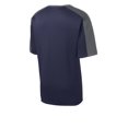 thumbnail image 6 of Sport-Tek Youth PosiCharge Competitor Sleeve Blocked Tee-XL (True Navy/ Iron Grey), 6 of 6