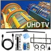 Samsung 65" Class KU6290 6-Series 4K Ultra HD TV w/ Flat Wall Mount Bundle includes TV, Flat Wall Mount Ultimate Kit and More