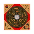 thumbnail image 4 of Figura de brújula Feng Shui de madera tradicional portátil cuadrada Luopan Planificación del hogar 13cm, 4 of 8