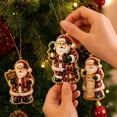 thumbnail image 3 of Christmas DIY Pearl Diamond Ornaments, Art Kit For Adults, Glossy Pearl Acrylic Hanging Decor For Christmas Tree Holiday Decor, 3 of 6
