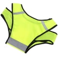 thumbnail image 3 of Chaleco reflectante de seguridad para correr, trotar, caminar y andar en bicicleta (amarillo Lucifer), 3 of 7
