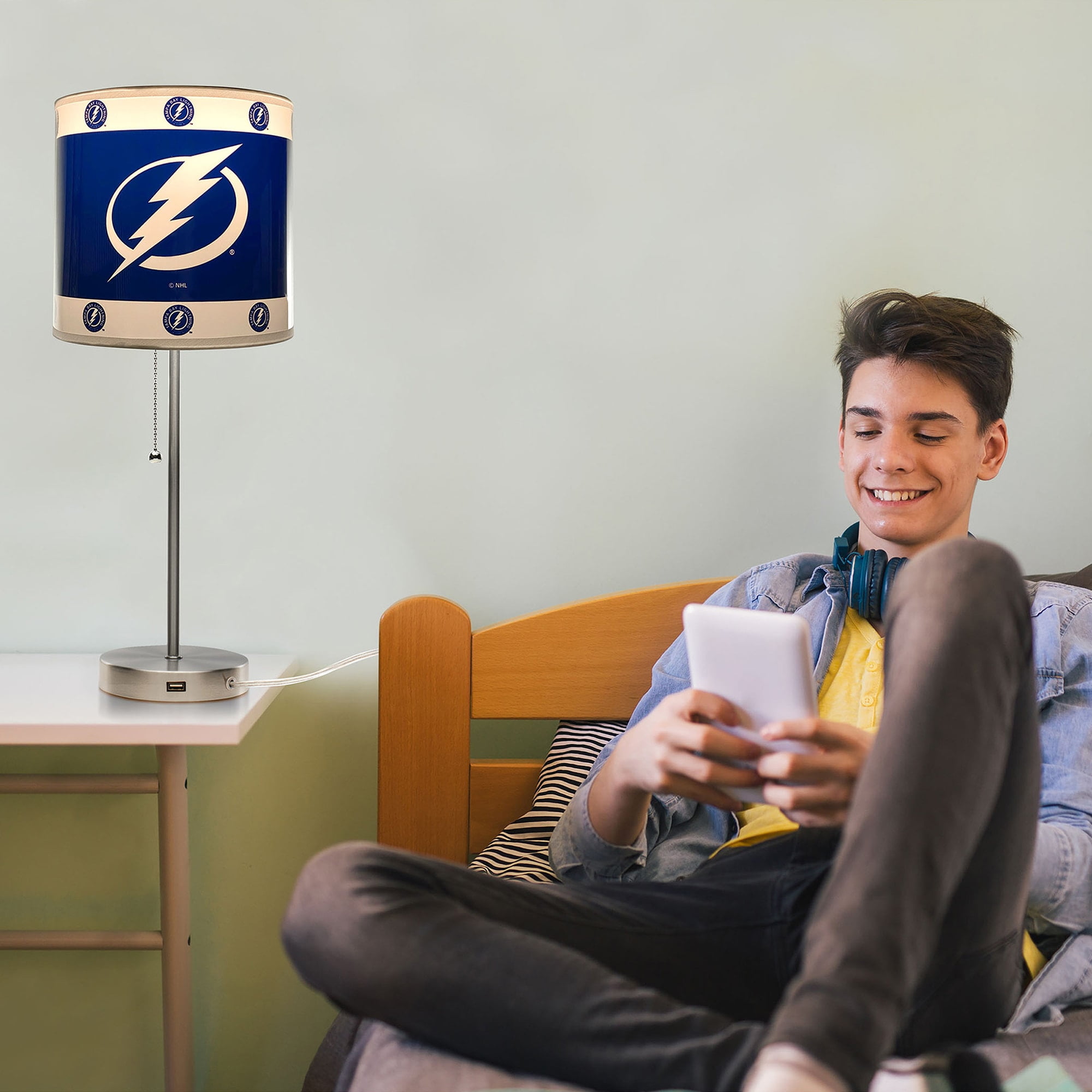 Imperial Tampa Bay Lightning Chrome Desk Lamp