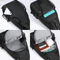 thumbnail image 2 of Mochila bandolera Voova, pequeña, 38 x 18 x 8 cm, color negro, 2 of 6