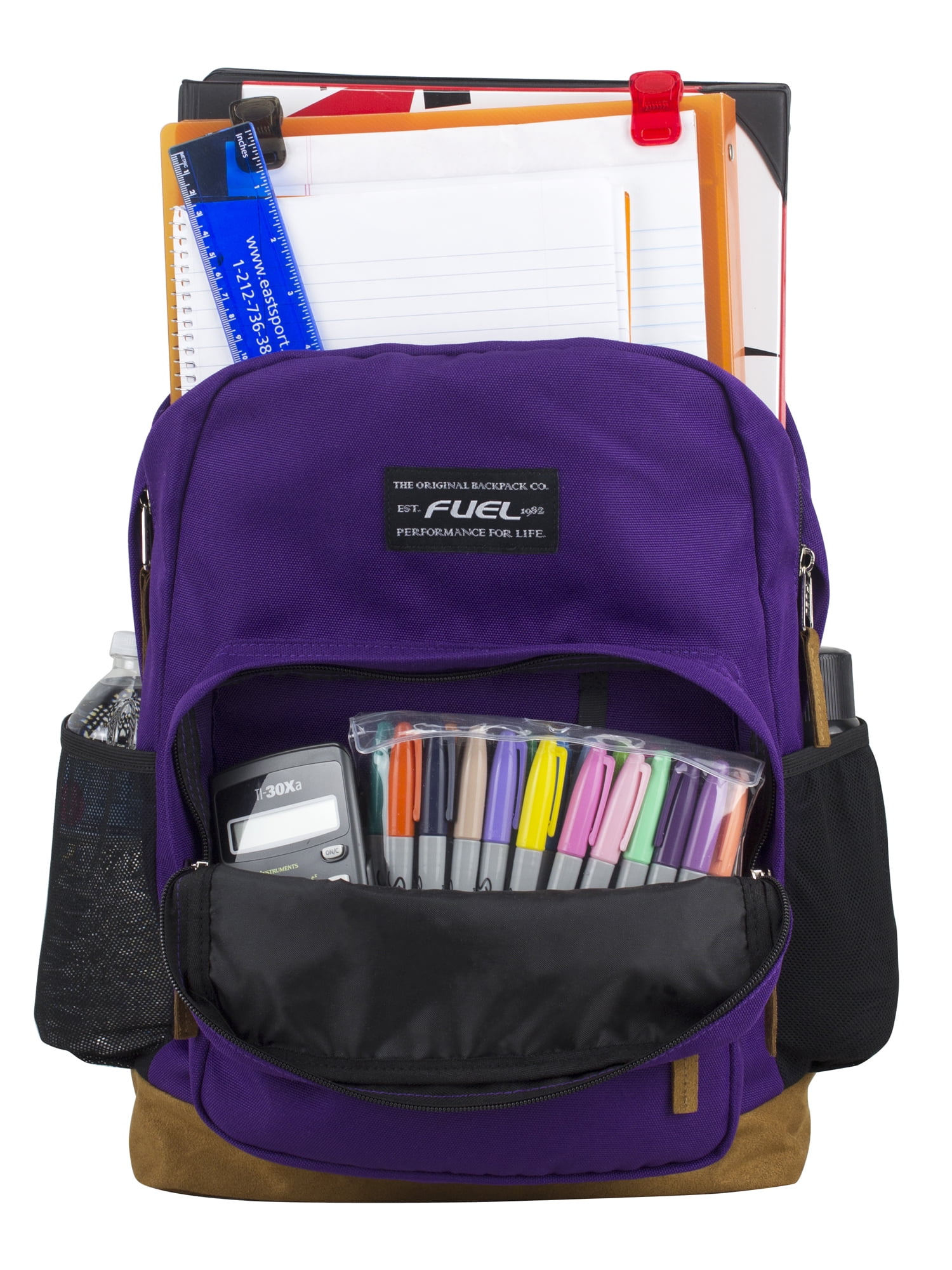 Fuel Unisex Legacy Superior Pro Classic Backpack, Purple