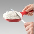 thumbnail image 3 of Tovolo Scoop and Sift Flour Sifter, 1-Cup Fine 20-Mesh Sieve, BPA-Free, Candy Apple, 3 of 4