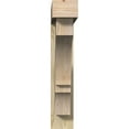 thumbnail image 2 of Ekena Millwork 6"W x 32"D x 32"H Balboa Block Rough Sawn Bracket w/ Offset Brace, Douglas Fir, 2 of 25
