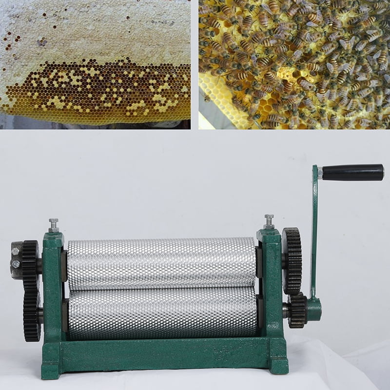 INTBUYING Manual Bee Wax Foundation Sheet Mills Machine Beekeeping