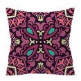 thumbnail image 1 of Funda de almohada de color morado oscuro, decoración del hogar moderna y colorida, comodidad bohemia, 1 of 8