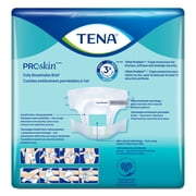 TENA ProSkin Super Adult Incontinence Brief XL Heavy Absorbency Overnight, 68011, 64, 15 Ct