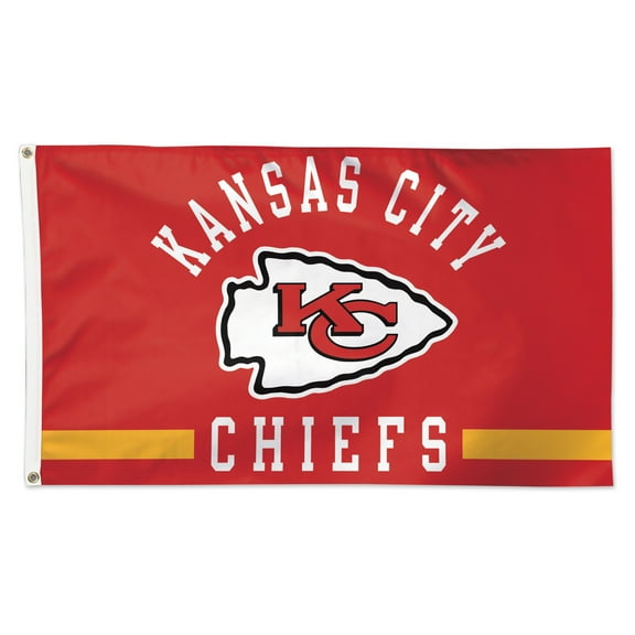 WinCraft Kansas City Chiefs 3' x 5' Classic Logo 1-Sided Deluxe Flag