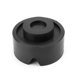 thumbnail image 1 of Black V-groove Car Jack Rubber Pad Anti-slip Rail Protector Support Block Heavy, 1 of 4