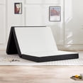 thumbnail image 2 of JEREMY CASS INC Folding Mattress, 3 inch Tri-Fold Memory Foam Mattress Topper for Camping, Foldable Guest Bed, Washable Cover Twin XL, 2 of 5