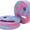 Blue&Pink, variant on Water Aerobics Discs, Aqua Fitness Discs, 2 Pack EVA Floating Swimming Training Equipment, for Adults, Handheld Aquatic Exercise Kickboards