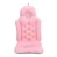 thumbnail image 1 of Bathtub Cushion, Safe Breathable Elastic Spine Protection Bath Back Support Cushion Fast Drying  For Adults For Home  Pink, 1 of 8