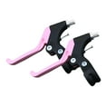 thumbnail image 4 of S SERENABLE 2 Pieces Bike Brake Lever Three Finger Compatibility Replacement Accessories Black and Pink, 4 of 9