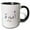 Black/White, variant on 3drose, the Name Amira or Amirah in Arabic Letters Arab Name Calligraphy Gift, 11oz Mug