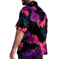 thumbnail image 3 of Bats Men's Short Sleeve Poplin Shirt, Button Down Casual Summer Beach Printed Unisex Shirt, 3 of 6