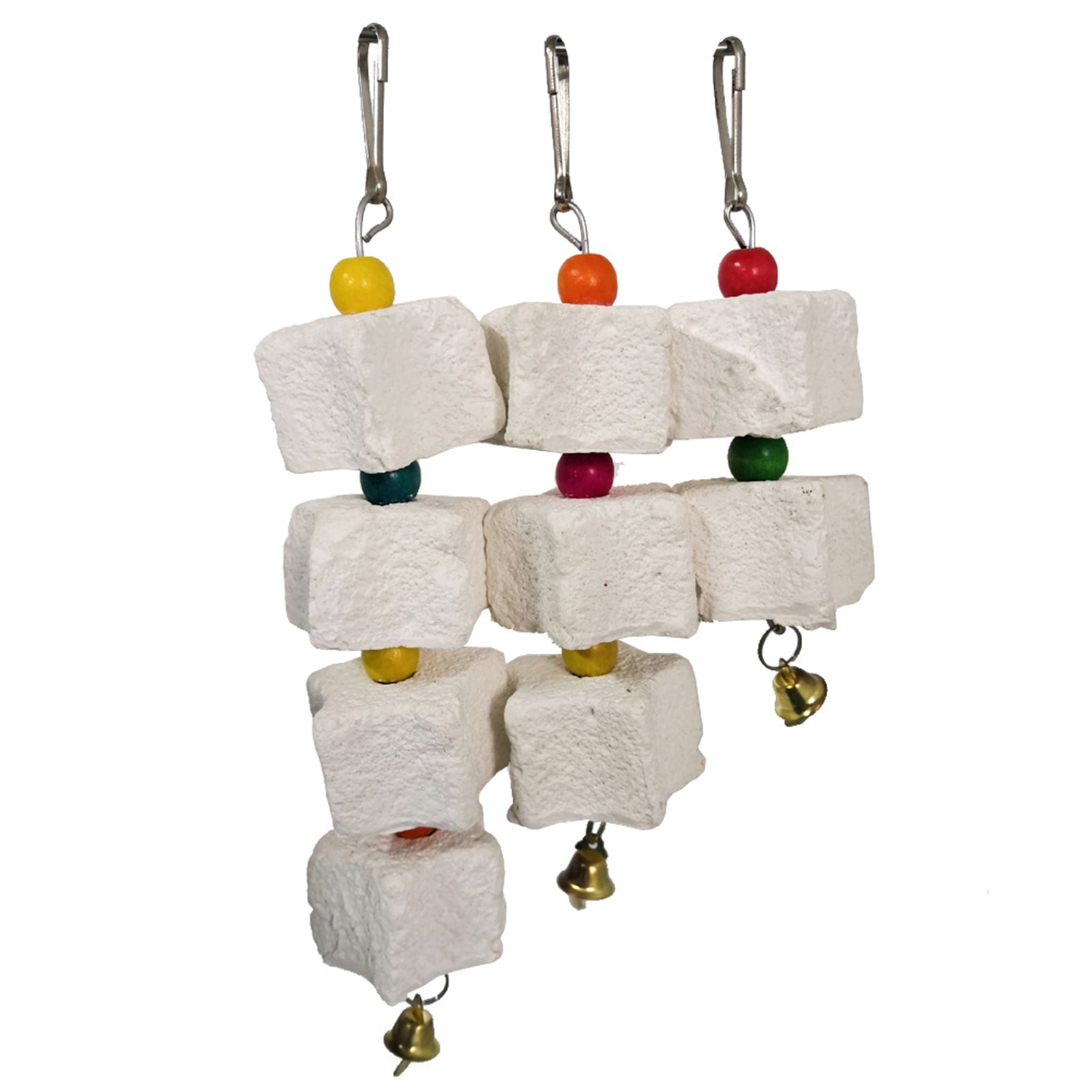 Visland Rabbits Blocks Bunny Teeth Grinding Stone Small Animal Mineral Calcium Stone Chews Toy For Hamsters chinchillas And Parrot