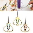thumbnail image 4 of BUYISI European Style Vintage Embroidery Scissors Sewing Fabric Sewing Cutting Shears Green, 4 of 5