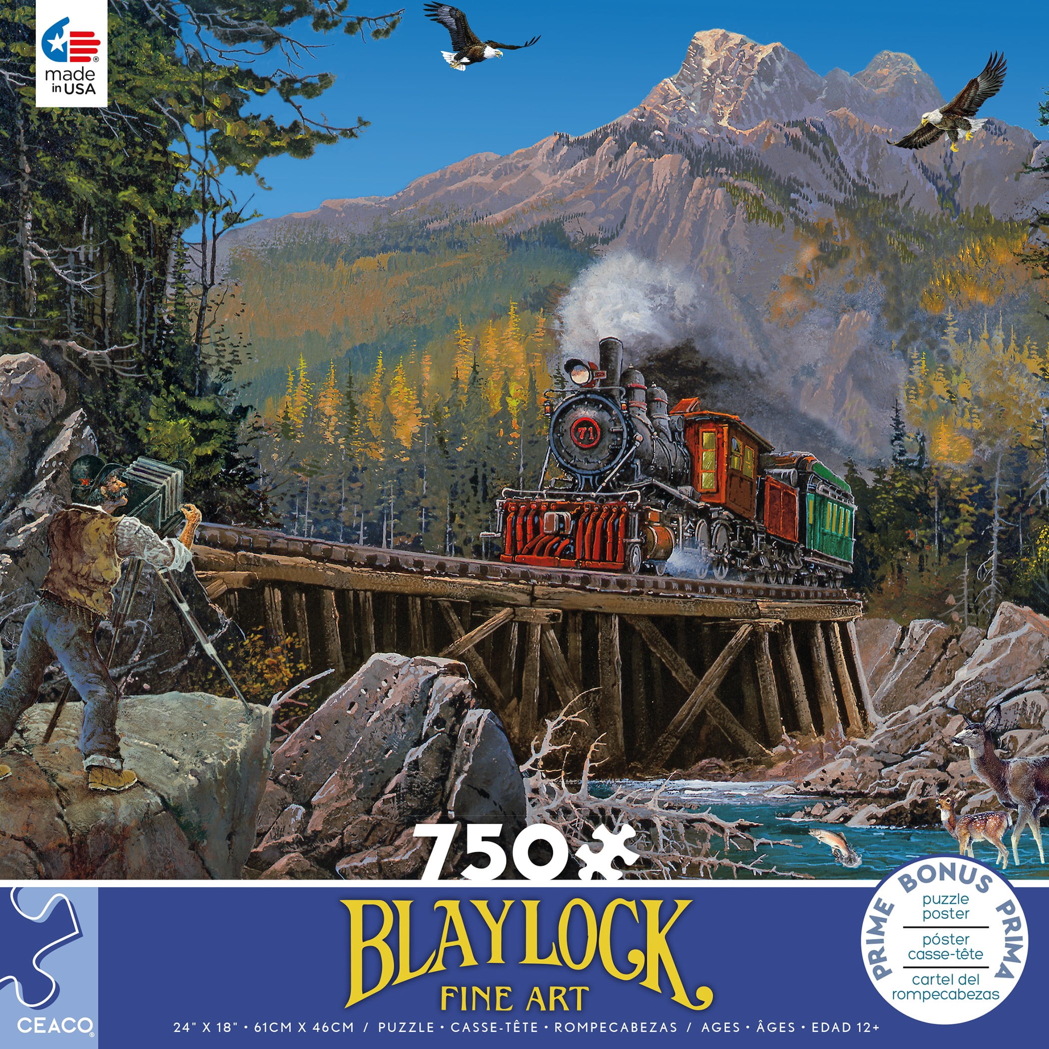 Ceaco 750-Piece Blaylock Moving Through Interlocking Jigsaw Puzzle