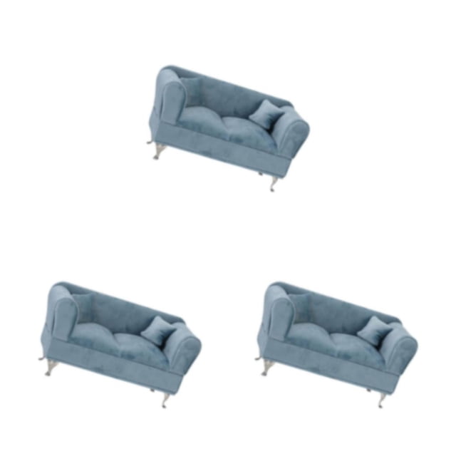Bearachild Mueble en forma de joyero organizador forrado para anillos sofá doble Type1