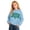 Light Blue, variant on WOYY St. Patrick's Day Girls Hoodie Letter Print Casual Hooded Sweatshirt, Sizes 3-4T