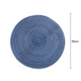 thumbnail image 2 of Round Placemats Farmhouse Boho Placemats Cloth Placemat Rustic Woven Placemats for Dining Table Set Circle Placemats Heat Resistant Placemats Table Mats, 2 of 5