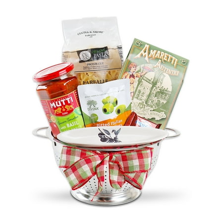 Alder Creek Gift Baskets Tastes of Italy Gift Set (7 Items per Gift)