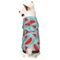 thumbnail image 1 of Fotbe Watermelon Sudadera con Estampado para Perros Pequeños – Suéter con Capucha para Mascotas, Tela Suave de Forro Polar con Bolsillo-X-Small, 1 of 7