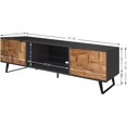 thumbnail image 6 of Atelier Mobili Mid Century Modern Door Glass Shelf TV Stand, 6 of 10