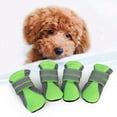 Dog Boots Reflective Lightweight Pet Dog Shoes Paw Protector With Anti
