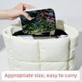thumbnail image 6 of Tropical Plants Velvet Portable Jewelry Box with Removable Compartment - Stylish Gift, Display Case, and Decorative Box, 6 of 7