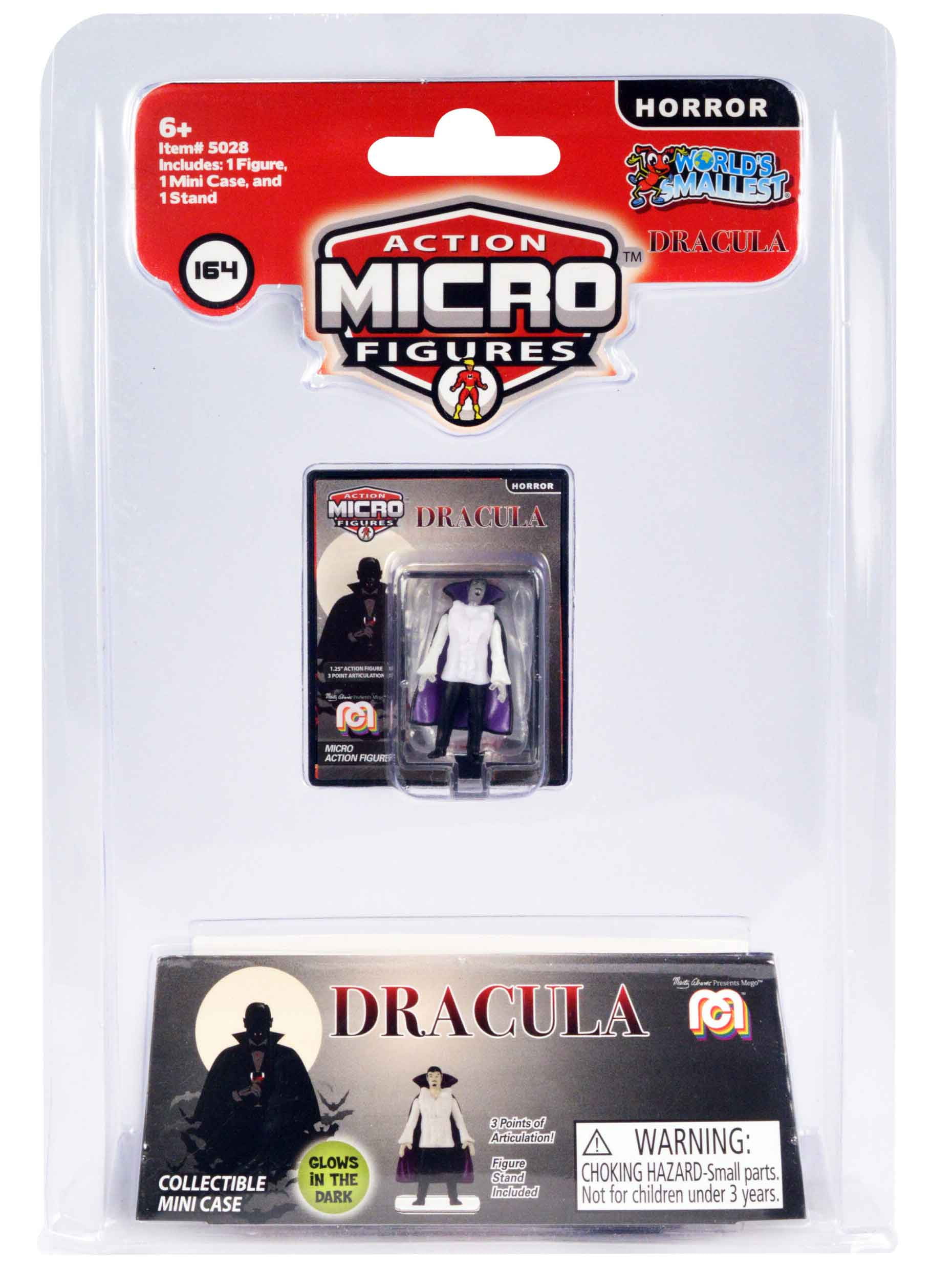 World’s Smallest Mego Horror Micro Action Figures (Dracula)