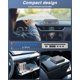 thumbnail image 5 of Reproductor de CD para auto MONODEAL Bluetooth USB portátil Plug & Play, 5 of 7