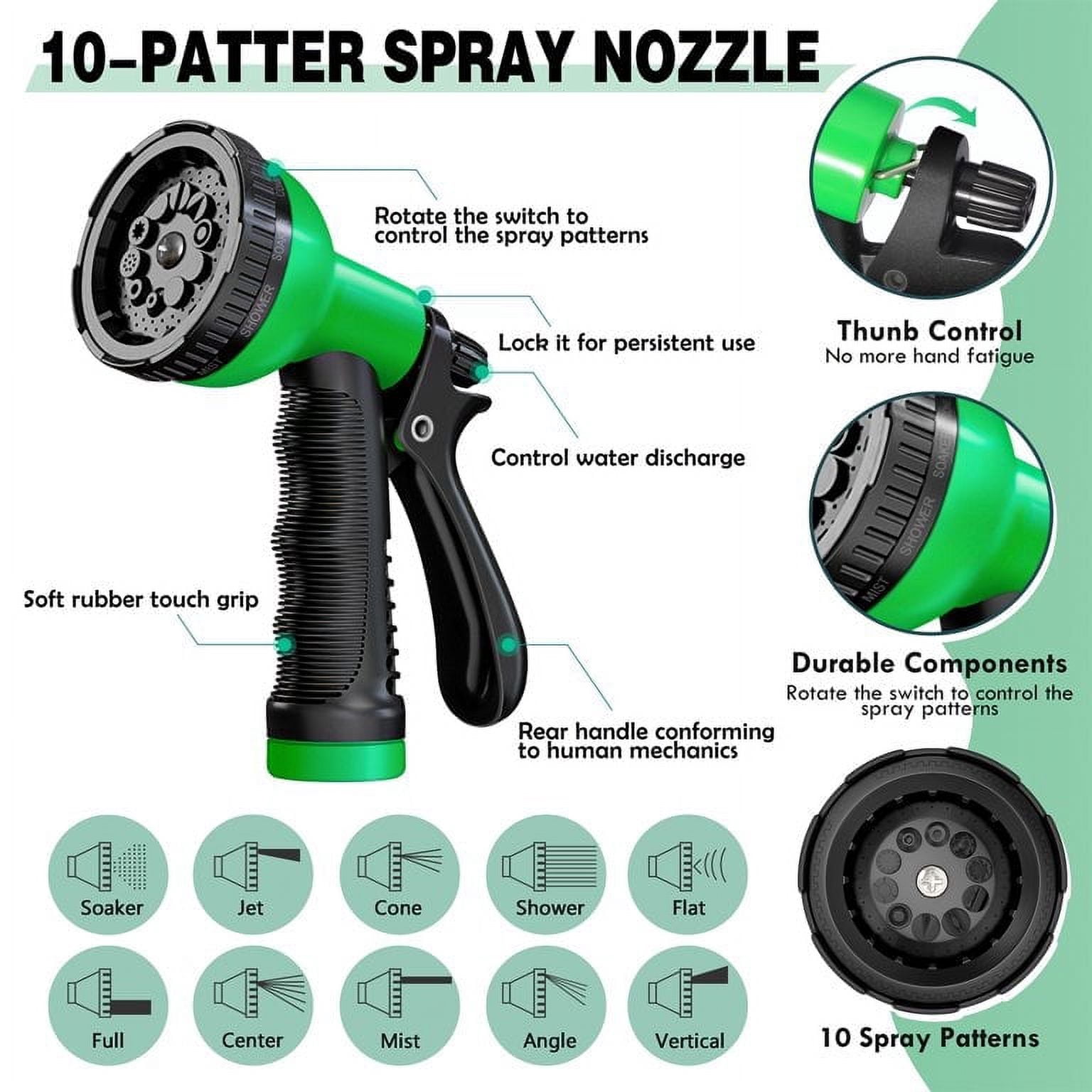 Steel Metal Garden Hose - Heavy Duty 304 Stainless Steel Hose