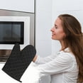 thumbnail image 4 of WJHWSX Oven Gloves,Suitable for Oven and Microwave Use, Protecting Hands from Hot Trays and Cookware, 4 of 6