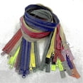 thumbnail image 1 of 1 Uds cremalleras dobles, 5 #80cm, 90cm, 100cm cremalleras dobles de resina, deslizadores de ropa Ed, bolsas de ropa, materiales de costura,, 1 of 3