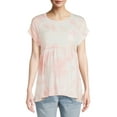 thumbnail image 4 of Time And Tru Women's Maternity Babydoll T-Shirt, 4 of 6