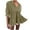 Z10-Army Green, variant on Pincandy Full Zip Up Hoodie for Women Pleated Tiered Ruffle Hooded Sweatshirts Jacket Coat Long Sleeve