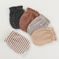 thumbnail image 4 of Baby Boys Caps Mittens and Thick Warm Socks Cotton Newborn Essentials Accessories (Hats+Gloves+Terry Socks),0-6 Months, 4 of 7